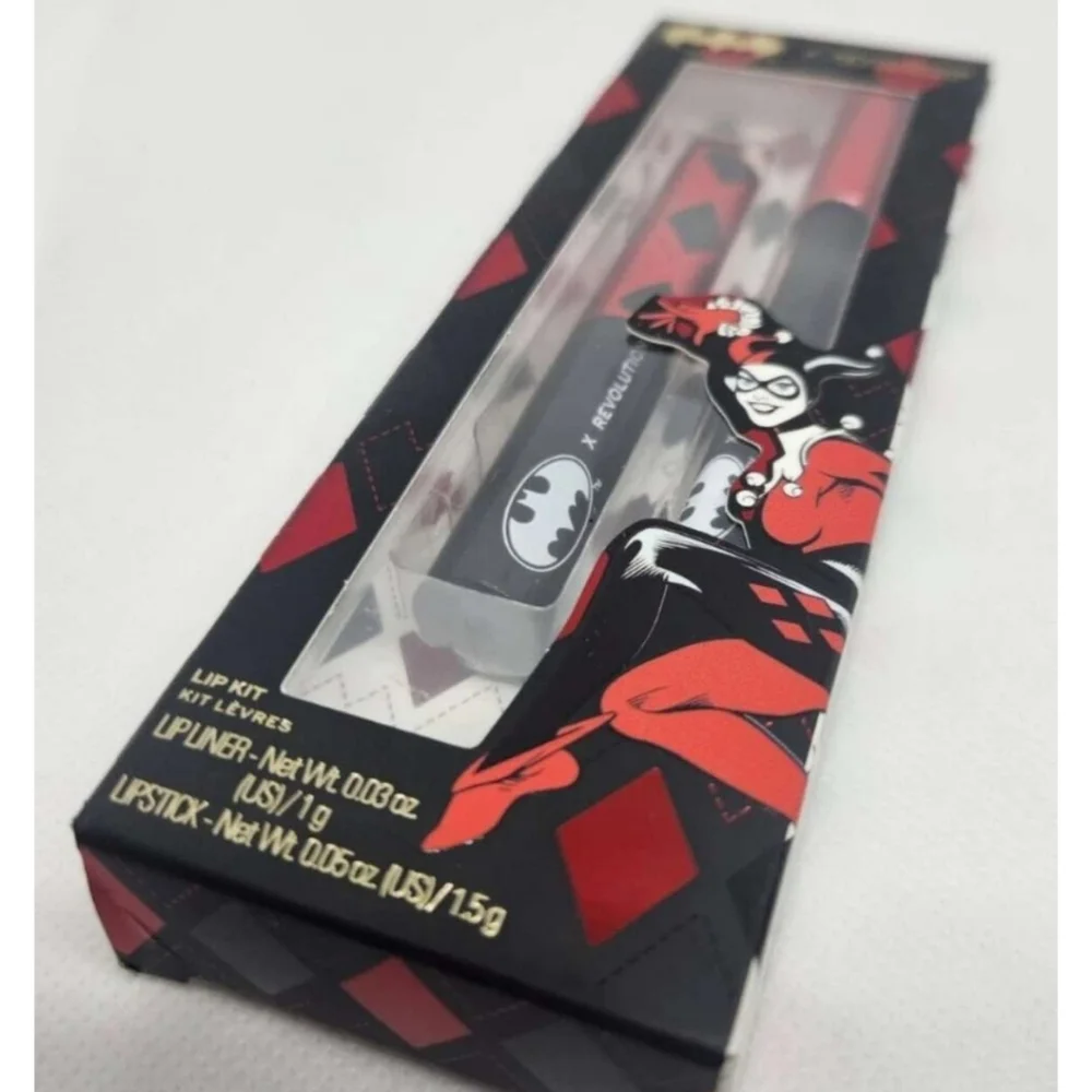 ❇️Revolution x Harley Quinn DISCONTINUED Lip Kit NWT